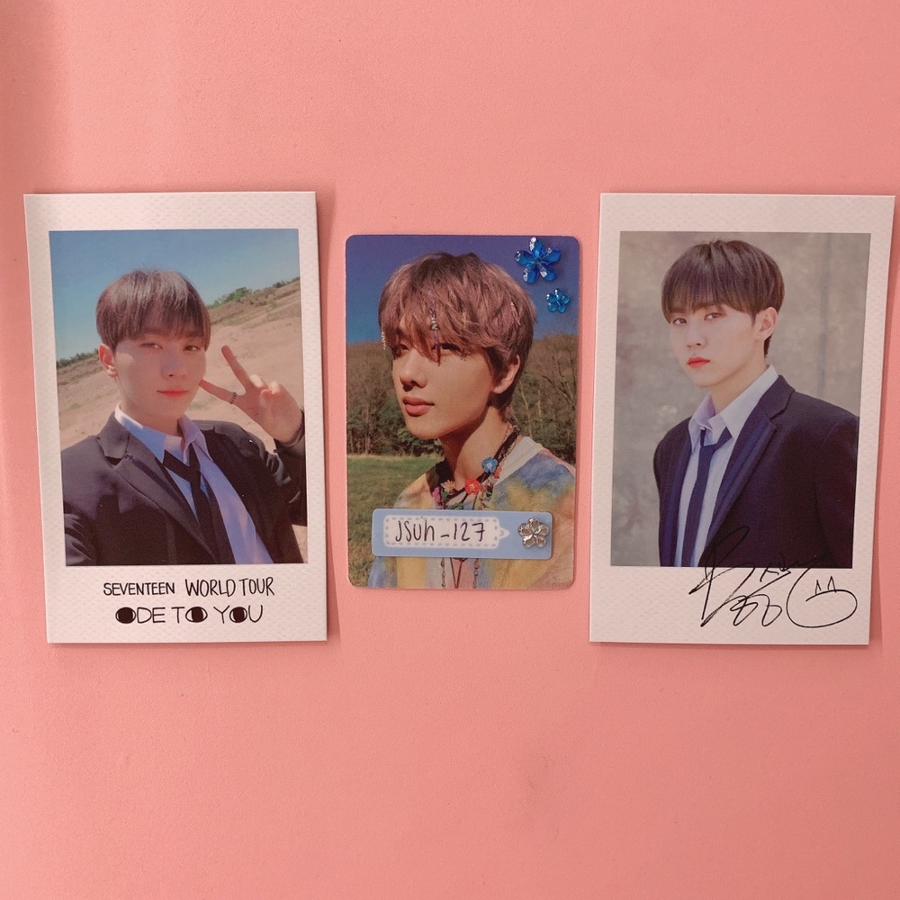 Seventeen Seungkwan Ode to You Polaroids